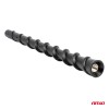Amio - ΚΕΡΑΙΑ ΟΡΟΦΗΣ ANTM10 18cm ΜΕ 2 ΑΝΤΑΠΤΟΡΕΣ 5-6mm ΜΑΥΡΗ - 1 ΤΕΜ. (04160/AM)