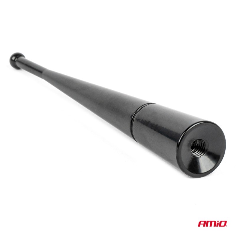 Amio - ΚΕΡΑΙΑ ΟΡΟΦΗΣ ANTM13 10cm ΜΕ 2 ΑΝΤΑΠΤΟΡΕΣ 5-6mm ΜΑΥΡΗ - 1 ΤΕΜ. (04163/AM)