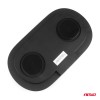 Amio - ΦΑΡΟΣ/ΣΤΡΟΜΠΟ ΜΠΑΡΑ R65 R10 12/24V 26W LED ΠΟΡΤΟΚΑΛΙ 10 ΧΡΗΣΕΩΝ ΜΕ ΜΑΓΝΗΤΙΚΗ ΒΑΣΗ 326x186x63mm - 1 ΤΕΜ. (04369/AM)