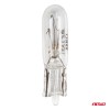 Amio - Λάμπες Αλογόνου T5 12V 1.2W Βάση W2x4.6d Λευκές για Φωτισμό Καντράν & Διακοπτών - 10 τεμ. (04412/AM)