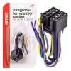 Amio - Φίσσα ISO 13 Pin Θηλυκή 12V έως 5A – CCA, Για Ηλεκτρικές Εγκαταστάσεις Οχημάτων - 1 τεμ. (04441/AM)