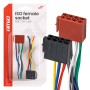 Amio - Φίσσα ISO Θηλυκή 12V έως 5A – CCA, Για Ηλεκτρικές & Φωτιστικές Εγκαταστάσεις Οχημάτων - 1 τεμ. (04444/AM)