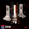 Amio - Λαμπτήρες LED Φώτων Εμπρός τύπου H7/H18 βάση PX26d/PY26d-1 τάση λειτουργίας 12V απόδοσης 30W (2710lm) Series H25 CANBUS 6000K για Επιβατικά Αυτοκίνητα - 2 τεμ. (04712/AM)