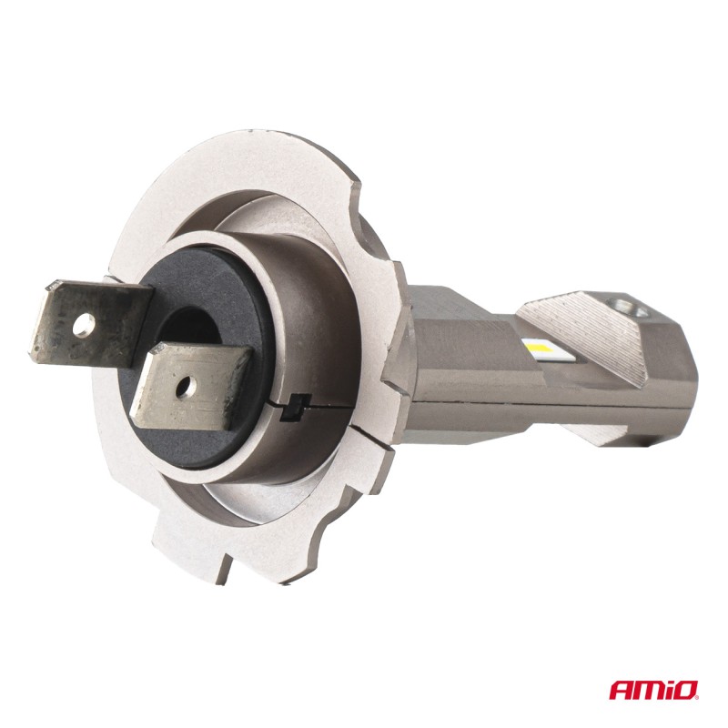 Amio - Λαμπτήρες LED Φώτων Εμπρός τύπου H7/H18 βάση PX26d/PY26d-1 τάση λειτουργίας 12V απόδοσης 30W (2710lm) Series H25 CANBUS 6000K για Επιβατικά Αυτοκίνητα - 2 τεμ. (04712/AM)