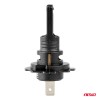 Amio - Λαμπτήρες LED F25 PRO Black Edition H7 68W 12-24V Full CAN Bus με Φωτεινότητα 7646lm σε Ψυχρό Λευκό 6000K για Επιβατικά Αυτοκίνητα & Φορτηγά - Σετ 2 τεμ. (04720/AM)