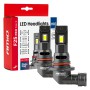 Amio - Λαμπτήρες LED F25 PRO Black Edition HB3 (9005) 68W 12-24V Full CAN Bus με Φωτεινότητα 7646lm σε Ψυχρό Λευκό 6000K για Επιβατικά Αυτοκίνητα & Φορτηγά - Σετ 2 τεμ. (04722/AM)