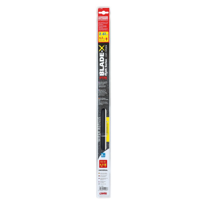 ΛΑΣΤΙΧΑ ΥΑΛΟΚΑΘΑΡΙΣΤΗΡΩΝ 61CMX6,5MM BLADE-X PLUS ΜΕ ΕΠΙΚΑΛΥΨΗ PTFE ΜΕ ΛΑΜΑΚΙΑ ΣΕ ΠΛΑΣΤΙΚΗ BLISTER ΣΥΣΚΕΥΑΣΙΑ