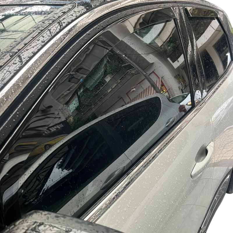ΣΕΤ ΑΝΕΜΟΘΡΑΥΣΤΕΣ ΓΙΑ PEUGEOT 3008/5008 5D 2016+ / OPEL GRANDLAND X 5D 2017+ / CITROEN C5 AIRCROSS 5D ΑΠΟ ΕΥΚΑΜΠΤΟ ΧΥΤΟ ΑΚΡΥΛΙΚΟ ΓΥΑΛΙ (CAST ACRYLIC GLASS) DGA - 4 ΤΕΜ.