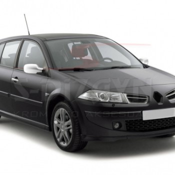 ΚΑΠΑΚΙΑ ΚΑΘΡΕΠΤΗ ΧΡΩΜΙΟΥ ΜΕΤΑΛΛΙΚΑ ΓΙΑ RENAULT MEGANE 2 04-10 Χρωμίου ABS