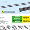 ΛΑΣΤΙΧΑ ΥΑΛΟΚΑΘΑΡΙΣΤΗΡΩΝ BOSCH AEROTWIN REFILL ΓΡΑΦΙΤΗΣ 71cm (28 INCH) 2ΤΕΜ. ΚΑΤΑΛΛΗΛΑ ΓΙΑ FLAT ΝΕΟΥ ΤΥΠΟΥ ΥΑΛΟΚΑΘΑΡΙΣΤΗΡΕΣ