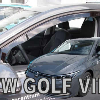 ΑΝΕΜΟΘΡΑΥΣΤΕΣ ΓΙΑ VW GOLF 8 VARIANT 5D 2020+ ΣΕΤ ΑΥΤΟΚΙΝΗΤΟΥ ΑΠΟ ΕΥΚΑΜΠΤΟ ΦΙΜΕ ΠΛΑΣΤΙΚΟ HEKO - 4 ΤΕΜ.