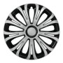 ΤΑΣΙΑ AVERA SILVER ΚΑΙ BLACK 15 INCH ΑΣΗΜΙ/ΜΑΥΡΟ ΣΕΤ