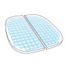 ΜΑΞΙΛΑΡΙ ΚΑΘΙΣΜΑΤΟΣ ΑΝΑΔΙΠΛΟΥΜΕΝΟ ΜΕ GEL ERGO SEAT TRAVEL