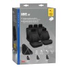 ΚΑΛΥΜΜΑΤΑ ΚΑΘΙΣΜΑΤΩΝ HIVE ΜΑΥΡΟ/ΓΚΡΙ ΣΕΤ