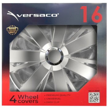 Amio - ΤΑΣΙΑ 16" HUBCAP RC ENERGY ΑΣΗΜΙ - ΣΕΤ 4 ΤΕΜ ΣΕ ΚΟΥΤΙ (5790/AM)