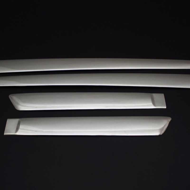 ΔΙΑΚΟΣΜΗΤΙΚΗ ΦΑΣΑ ΠΟΡΤΑΣ ΧΡΩΜΙΟ S-DIZAYN ΓΙΑ FORD FIESTA HB 5D 06-09 - 4 TEM.