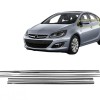 TRIM  ΠΑΡΑΘΥΡΩΝ ΑΥΤΟΚΟΛΛΗΤΑ ΧΡΩΜΙΟΥ 4ΤΕΜ. ΓΙΑ OPEL ASTRA J 4D 2012+