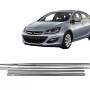 TRIM  ΠΑΡΑΘΥΡΩΝ ΑΥΤΟΚΟΛΛΗΤΑ ΧΡΩΜΙΟΥ 4ΤΕΜ. ΓΙΑ OPEL ASTRA J 4D 2012+