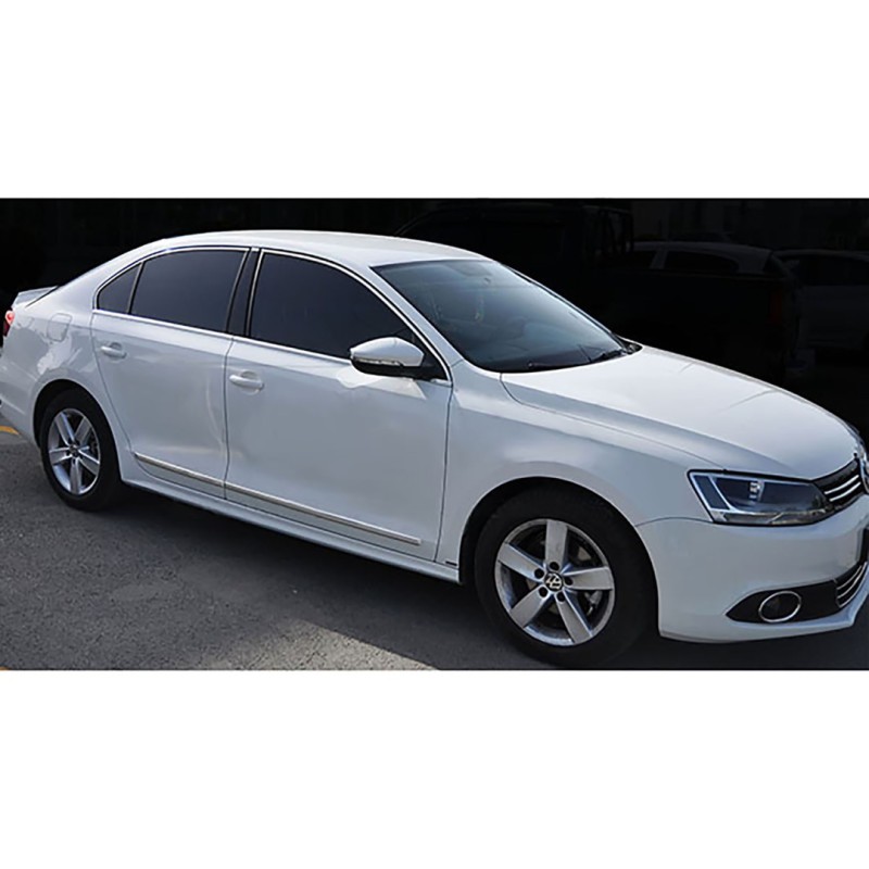 TRIM  ΠΑΡΑΘΥΡΩΝ ΑΥΤΟΚΟΛΛΗΤΑ ΧΡΩΜΙΟΥ 12ΤΕΜ. ΓΙΑ VW JETTA 4D 2011+
