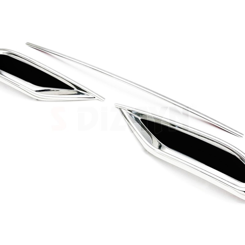 ΔΙΑΚΟΣΜΗΤΙΚΑ ΧΡΩΜΙΑ ΕΞΑΤΜΙΣΗΣ  S-DIZAYN -3 TEM. ΓΙΑ VW TIGUAN 2020+