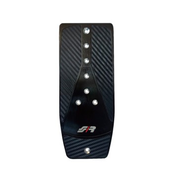 ΤΕΜΠΕΛΗΣ ΠΟΔΙΟΥ CARBON LOOK ΜΑΥΡΟ ΑΛΟΥΜΙΝΙΟΥ  SIMONI RACING - 1 TEM