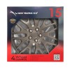Amio - ΤΑΣΙΑ 15" DAKAR NC ΑΝΘΡΑΚΙ - ΣΕΤ 4ΤΕΜ ΣΕ KOYTI (8286/AM)