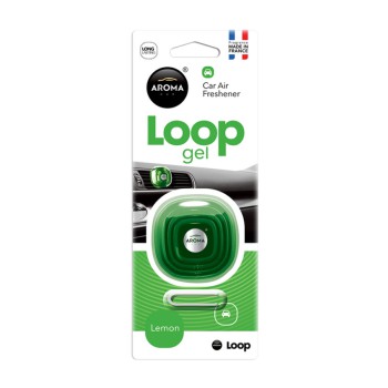 Amio - ΑΡΩΜΑΤΙΚΟ ΑΕΡΑΓΩΓΟΥ AROMA CAR LOOP ΛΕΜΟΝΙ - 1 ΤΕΜ. (A63116/AM)