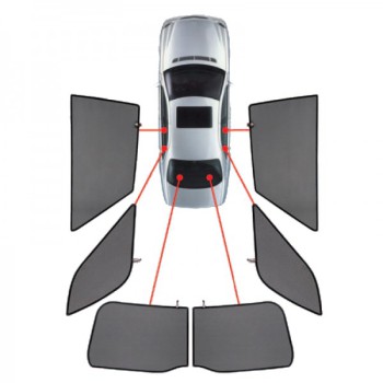 CarShades - ΚΟΥΡΤΙΝΑΚΙΑ  CAR SHADES ΓΙΑ HYUNDAI i30 5p 3/12+ - 6 ΤΕΜ. (PVC.HYU-I30-5-B)