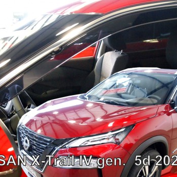 ΑΝΕΜΟΘΡΑΥΣΤΕΣ ΓΙΑ NISSAN X-TRAIL 5D 2021+ ΖΕΥΓΑΡΙ ΑΠΟ ΕΥΚΑΜΠΤΟ ΦΙΜΕ ΠΛΑΣΤΙΚΟ HEKO - 2 ΤΕΜ.