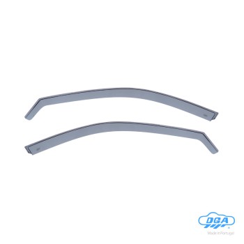 ΖΕΥΓΑΡΙ ΜΠΡΟΣΤΙΝΟΙ ΑΝΕΜΟΘΡΑΥΣΤΕΣ ΓΙΑ AUDI A4 4D 1994-2001 / A4 AVANT 5D 1996-2001 ΑΠΟ ΕΥΚΑΜΠΤΟ ΧΥΤΟ ΑΚΡΥΛΙΚΟ ΓΥΑΛΙ (CAST ACRYLIC GLASS) DGA - 2 ΤΕΜ.