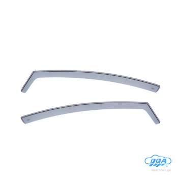 ΖΕΥΓΑΡΙ ΜΠΡΟΣΤΙΝΟΙ ΑΝΕΜΟΘΡΑΥΣΤΕΣ ΓΙΑ SEAT LEON 5D 2006-2012 ΑΠΟ ΕΥΚΑΜΠΤΟ ΧΥΤΟ ΑΚΡΥΛΙΚΟ ΓΥΑΛΙ  (CAST ACRYLIC GLASS) DGA - 2 ΤΕΜ.