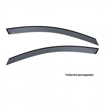 ΖΕΥΓΑΡΙ ΜΠΡΟΣΤΙΝΟΙ ΑΝΕΜΟΘΡΑΥΣΤΕΣ ΓΙΑ SEAT LEON III / ST 5D 2013+ ΑΠΟ ΕΥΚΑΜΠΤΟ ΧΥΤΟ ΑΚΡΥΛΙΚΟ ΓΥΑΛΙ  (CAST ACRYLIC GLASS) DGA - 2 ΤΕΜ.