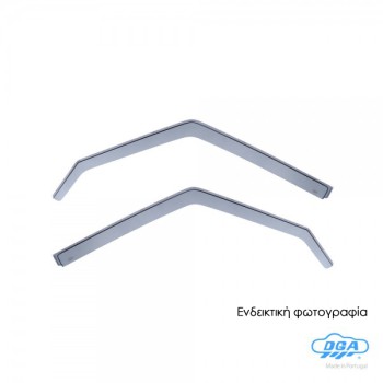 ΖΕΥΓΑΡΙ ΜΠΡΟΣΤΙΝΟΙ ΑΝΕΜΟΘΡΑΥΣΤΕΣ ΓΙΑ TOYOTA HILUX 2D 1984-1989 / TOYOTA HILUX DOUBLE CAB 4D 1984-1989 ΑΠΟ ΕΥΚΑΜΠΤΟ ΧΥΤΟ ΑΚΡΥΛΙΚΟ ΓΥΑΛΙ (CAST ACRYLIC GLASS) DGA - 2 ΤΕΜ.