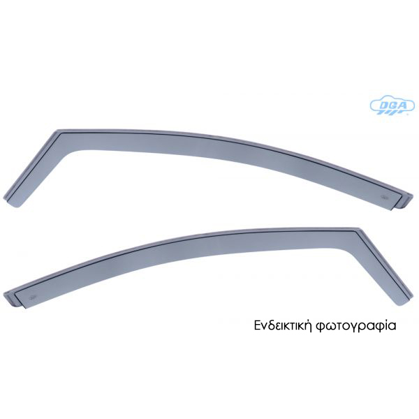 ΖΕΥΓΑΡΙ ΜΠΡΟΣΤΙΝΟΙ ΑΝΕΜΟΘΡΑΥΣΤΕΣ ΓΙΑ TOYOTA PRIUS 5D 2009-2016 ΑΠΟ ΕΥΚΑΜΠΤΟ ΧΥΤΟ ΑΚΡΥΛΙΚΟ ΓΥΑΛΙ (CAST ACRYLIC GLASS) DGA - 2 ΤΕΜ.