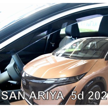 ΑΝΕΜΟΘΡΑΥΣΤΕΣ ΓΙΑ NISSAN ARIYA 5D 2022+? ΖΕΥΓΑΡΙ ΑΠΟ ΕΥΚΑΜΠΤΟ ΦΙΜΕ ΠΛΑΣΤΙΚΟ HEKO - 2 ΤΕΜ.