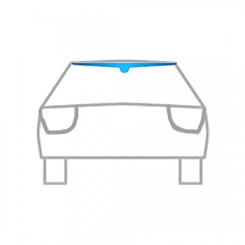 ΑΝΕΜΟΘΡΑΥΣΤΗΣ ΠΙΣΩ ΠΑΡΜΠΡΙΖ ΓΙΑ FIAT PANDA 5D 09/2003+