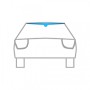 ΑΝΕΜΟΘΡΑΥΣΤΗΣ ΠΙΣΩ ΠΑΡΜΠΡΙΖ ΓΙΑ FIAT PANDA 5D 09/2003+