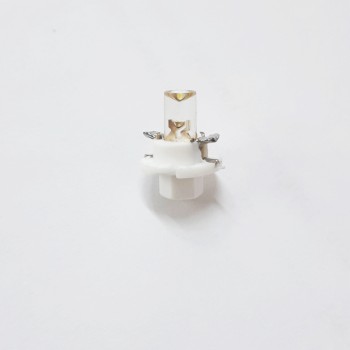 BAX 12V B8,4d 0,2W LED 1xFLUX 5mm ΛΕΥΚΟ 1ΤΕΜ.