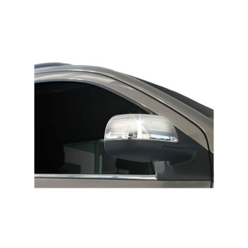 ΚΑΠΑΚΙΑ ΚΑΘΡΕΠΤΩΝ ΓΙΑ NISSAN MICRA IV HB 5D K13 2010+ DACIA DUSTER / LODGY / SANDERO / DOKKER ΧΡΩΜΙΟΥ 2 ΤΕΜ. ΜΕΤΑΛΛΙΚΑ