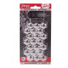 Amio - ΚΑΠΑΚΙΑ ΜΠΟΥΛΟΝΙΩΝ 17mm ΧΡΩΜΙΟ - 21 ΤΕΜ. (G21300/AM)