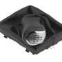 ΠΟΜΟΛΟ ΤΑΧΥΤΗΤΩΝ  ΓΙΑ AUDI A4 2007+/A5 2007+/A6 2004+/Q5 2008+ ΧΡΩΜΙΟ ΜΕ ΕΝΔΕΙΞΗ 5 ΤΑΧΥΤΗΤΩΝ ΚΑΙ ΜΑΥΡΗ ΦΟΥΣΚΑ NTY - 1 TEM.