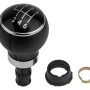 ΠΟΜΟΛΟ ΤΑΧΥΤΗΤΩΝ  ΓΙΑ VW GOLF 5 2005+ / GOLF VI 2008+ GOLF PLUS 2005+ / JETTA 2006+ ΔΕΡΜΑΤΙΝΟ ΜΕ ΕΝΔΕΙΞΗ 6 ΤΑΧΥΤΗΤΩΝ