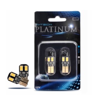 T10 W5W 12V 4xSMD5730 ΛΕΥΚΟ (ΚΑΡΦΩΤΟ- CAN-BUS) 2ΤΕΜ. M-TECH