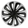 Lampa - Τάσι Αυτοκινήτου 13’’ Kojin Carbon TECH-ONE από υλικό ABS Ασημί / Μαύρο - 1 TEM (L3147.1)