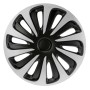 Lampa - Σετ Τάσια Αυτοκινήτου 15’’ Kojin Carbon TECH-ONE από υλικό ABS Ασημί / Μαύρο - 4 TEM (L3147.9)