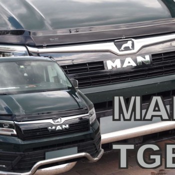 Heko - Ανεμοθραύστης Καπό Για VW Crafter II 2017 > / MAN TGE 2017 > υλικό Acrylic Χρώμα Φιμέ - 1 τεμ. (ΑΝΕΜ.F.02153)