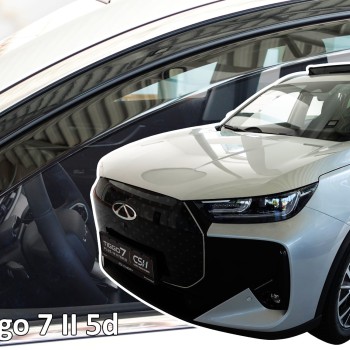Heko - Ανεμοθραύστες Παραθύρων Για Chery Tiggo 7 II Gen 2020 > 5πορτο υλικό Acrylic Χρώμα Φιμέ - 2 τεμ. (ΑΝΕΜ.10803)
