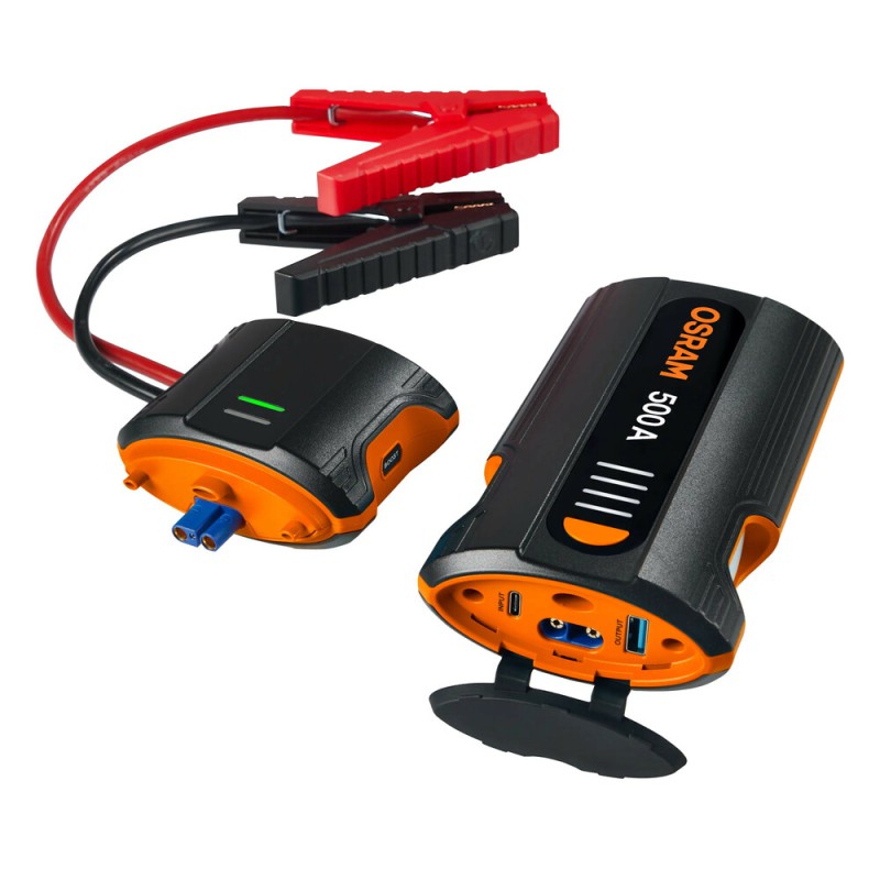 ΕΚΚΙΝΗΤΗΣ ΜΠΑΤΑΡΙΑΣ/ΦΑΚΟΣ/USB(3000cc ΒΕΝΖΙΝΗ/1500cc DIESEL)12V 6000mAh 200-500A JUMPSTART OSRAM - 1 ΤΕΜ.