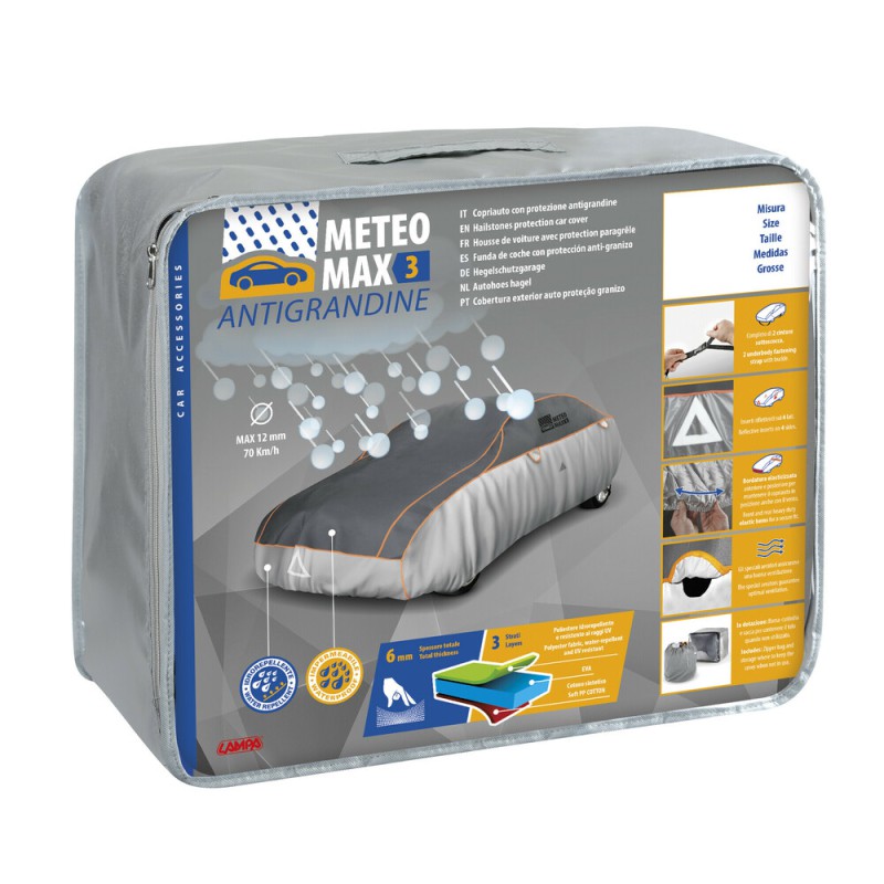 ΚΟΥΚΟΥΛΑ ΓΙΑ ΧΑΛΑΖΙ 12mm ΑΔΙΑΒΡΟΧΗ METEO-MAX3 AG-8 510x200x190cm LAMPA - 1 τεμ.