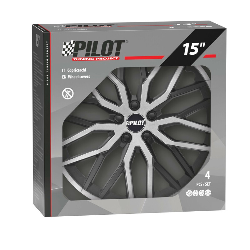 ΤΑΣΙΑ 15'' SPEEDSTER ΜΑΥΡΟ/ΑΣΗΜΙ ΣΕΤ